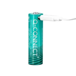 PILA Q-CONNECT AA RECARGABLE POR USB-C BLISTER DE 4 UNIDADES