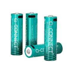 PILA Q-CONNECT AA RECARGABLE POR USB-C BLISTER DE 4 UNIDADES
