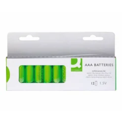 PILA Q-CONNECT ALCALINA AAA BLISTER CON 12 UNIDADES