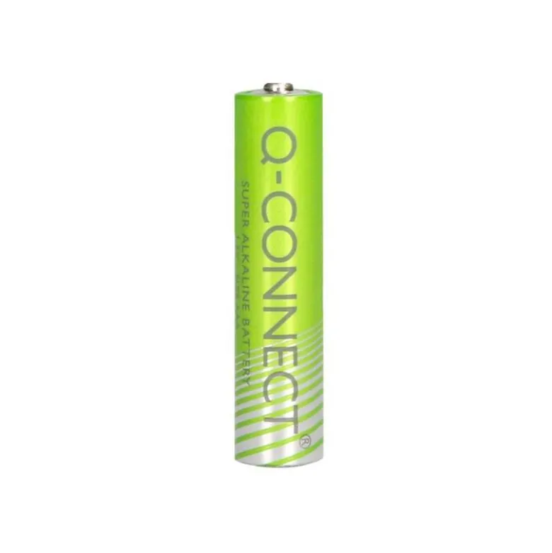 PILA Q-CONNECT ALCALINA AAA BLISTER CON 12 UNIDADES