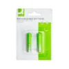 PILA Q-CONNECT ALCALINA AAA RECARGABLE BLISTER DE 2 UNIDADES
