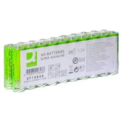 Pila Q-Connect Alcalina AA Blister de 20 unidades