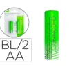 PILA Q-CONNECT ALCALINA AA RECARGABLE BLISTER DE 2 UNIDADES