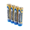 Pilas Maxell Alcalina 1.5 V AAA LR03 Blister de 4 unidades