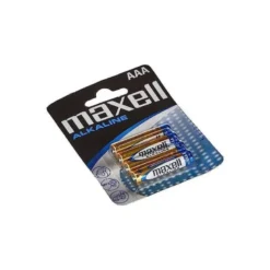 Pilas Maxell Alcalina 1.5 V AAA LR03 Blister de 4 unidades