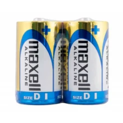 Pilas Maxell Alcalina 1.5 V D LR20 Blister de 2 unidades