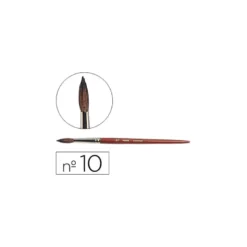 Pincel acuarela Liderpapel Nº 10 madera