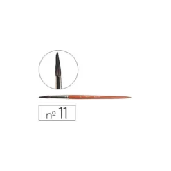 Pincel acuarela Liderpapel Nº 11 madera
