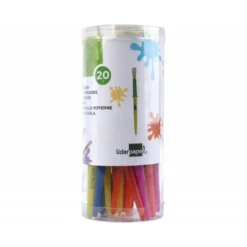 Pinceles escolares Liderpapel mediano