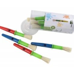 Pinceles escolares Liderpapel grueso