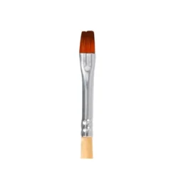 PINCEL PARA PINTURA ACRILICA Y ACUARELA LIDERPAPEL N 000 PUNTA PLANA DE PELO SINTETICO CERTIFICADO FSC
