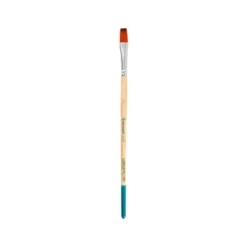 PINCEL PARA PINTURA ACRILICA Y ACUARELA LIDERPAPEL N 7 PUNTA PLANA DE PELO SINTETICO CERTIFICADO FSC