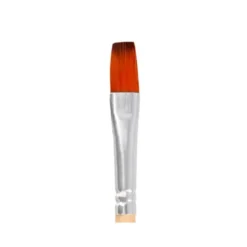 PINCEL PARA PINTURA ACRILICA Y ACUARELA LIDERPAPEL N 7 PUNTA PLANA DE PELO SINTETICO CERTIFICADO FSC