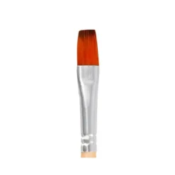 PINCEL PARA PINTURA ACRILICA Y ACUARELA LIDERPAPEL N 8 PUNTA PLANA DE PELO SINTETICO CERTIFICADO FSC