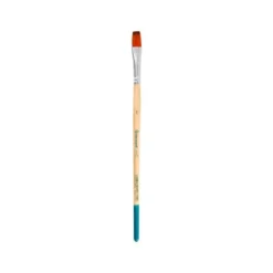 PINCEL PARA PINTURA ACRILICA Y ACUARELA LIDERPAPEL N 8 PUNTA PLANA DE PELO SINTETICO CERTIFICADO FSC