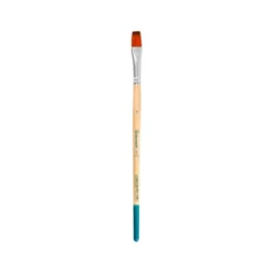 PINCEL PARA PINTURA ACRILICA Y ACUARELA LIDERPAPEL N 9 PUNTA PLANA DE PELO SINTETICO CERTIFICADO FSC