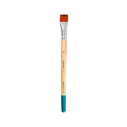 PINCEL PARA PINTURA ACRILICA Y ACUARELA LIDERPAPEL N 12 PUNTA PLANA DE PELO SINTETICO CERTIFICADO FSC