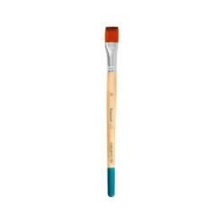 PINCEL PARA PINTURA ACRILICA Y ACUARELA LIDERPAPEL N 14 PUNTA PLANA DE PELO SINTETICO CERTIFICADO FSC