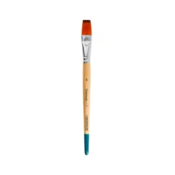 PINCEL PARA PINTURA ACRILICA Y ACUARELA LIDERPAPEL N 16 PUNTA PLANA DE PELO SINTETICO CERTIFICADO FSC