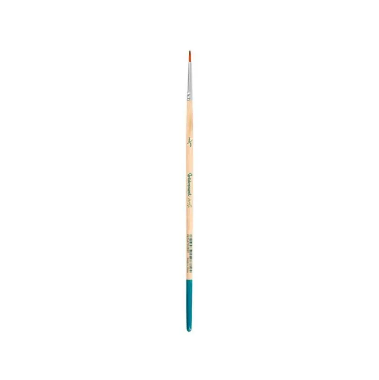 PINCEL PARA PINTURA ACRILICA Y ACUARELA LIDERPAPEL N 000 PUNTA REDONDA DE PELO SINTETICO CERTIFICADO FSC