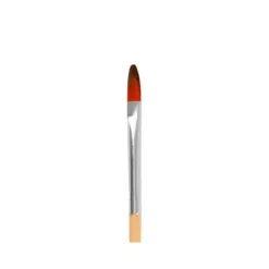 PINCEL PARA PINTURA ACRILICA Y ACUARELA LIDERPAPEL N 00 PUNTA FILBERT / LENGUA GATO DE PELO SINTETICO CERTIFICADO