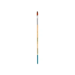 PINCEL PARA PINTURA ACRILICA Y ACUARELA LIDERPAPEL N 0 PUNTA FILBERT / LENGUA GATO DE PELO SINTETICO CERTIFICADO