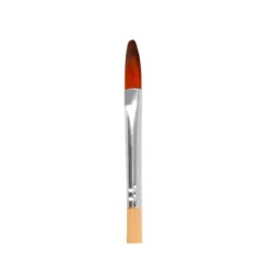 PINCEL PARA PINTURA ACRILICA Y ACUARELA LIDERPAPEL N 2 PUNTA FILBERT / LENGUA GATO DE PELO SINTETICO CERTIFICADO