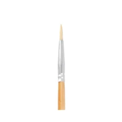 PINCEL PARA PINTURA AL OLEO Y ACRILICA LIDERPAPEL N 00 PUNTA REDONDA DE PELO DE CERDA CERTIFICADO FSC