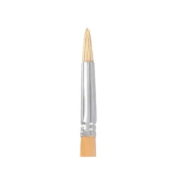 PINCEL PARA PINTURA AL OLEO Y ACRILICA LIDERPAPEL N 9 PUNTA REDONDA DE PELO DE CERDA CERTIFICADO FSC