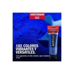 PINTURA ACRILICA AMSTERDAM 20 ML CAJA DE 6 COLORES SURTIDOS PASTEL