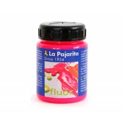 Pintura acrilica La Pajarita f-04 color magenta fluorescente