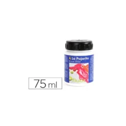 Pintura acrilica La Pajarita F-02 color blanco fluorescente