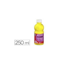 Pintura Acrilica L&B Brillo Color Amarillo Primario 250 ml