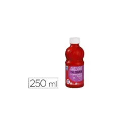Pintura Acrilica L&B Brillo Color Rojo Primario 250 ml