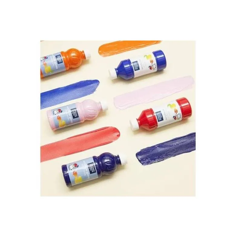 Pintura Acrilica L&B Brillo Color Azul Primario 250 ml