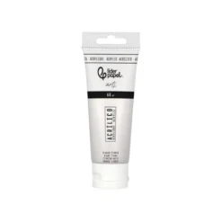 PINTURA ACRILICA LIDERPAPEL TUBO DE PLASTICO DE 60 ML COLOR BLANCO TITANIO