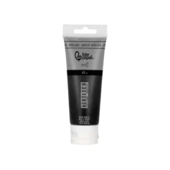 PINTURA ACRILICA LIDERPAPEL TUBO DE PLASTICO DE 60 ML COLOR NEGRO MARFIL