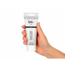PINTURA ACRILICA LIDERPAPEL TUBO DE PLASTICO DE 120 ML COLOR BLANCO TITANIO