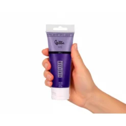 PINTURA ACRILICA LIDERPAPEL TUBO DE PLASTICO DE 120 ML COLOR PURPURA