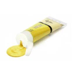 PINTURA ACRILICA LIDERPAPEL TUBO DE PLASTICO DE 120 ML COLOR OCRE AMARILLO