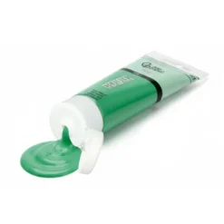 PINTURA ACRILICA LIDERPAPEL TUBO DE PLASTICO DE 120 ML COLOR VERDE PERMANENTE