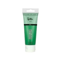 PINTURA ACRILICA LIDERPAPEL TUBO DE PLASTICO DE 120 ML COLOR VERDE PERMANENTE