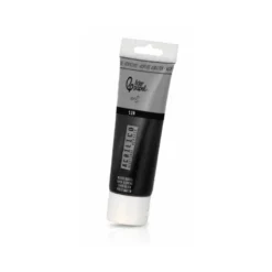 PINTURA ACRILICA LIDERPAPEL TUBO DE PLASTICO DE 120 ML COLOR NEGRO MARFIL