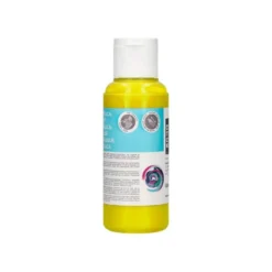 PINTURA ACRILICA LIDERPAPEL BOTE DE 80 ML AMARILLO