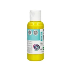 PINTURA ACRILICA LIDERPAPEL BOTE DE 80 ML AMARILLO
