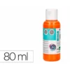 PINTURA ACRILICA LIDERPAPEL BOTE DE 80 ML NARANJA