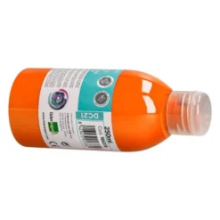 PINTURA ACRILICA LIDERPAPEL BOTE DE 250 ML NARANJA