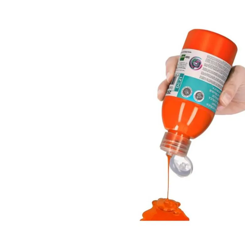 PINTURA ACRILICA LIDERPAPEL BOTE DE 250 ML NARANJA