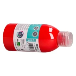 PINTURA ACRILICA LIDERPAPEL BOTE DE 250 ML ROJO
