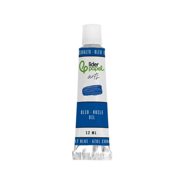 PINTURA ACRILICA LIDERPAPEL CAJA DE 24 TUBOS DE ALUMINIO DE 12 ML COLORES SURTIDOS